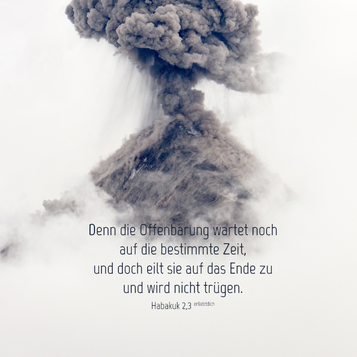 Bibelsprüche für den Alltag - Habakuk 2,3